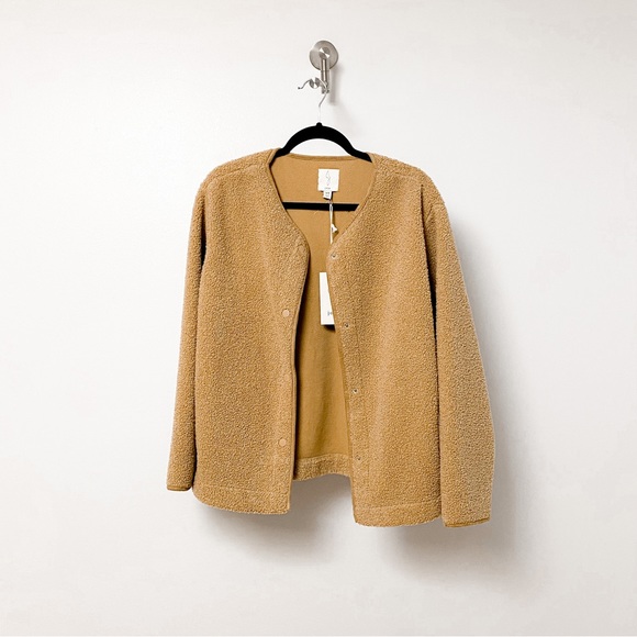 Joie Jackets & Coats Joie Teddy Sherpa Snap Front Winter Jacket